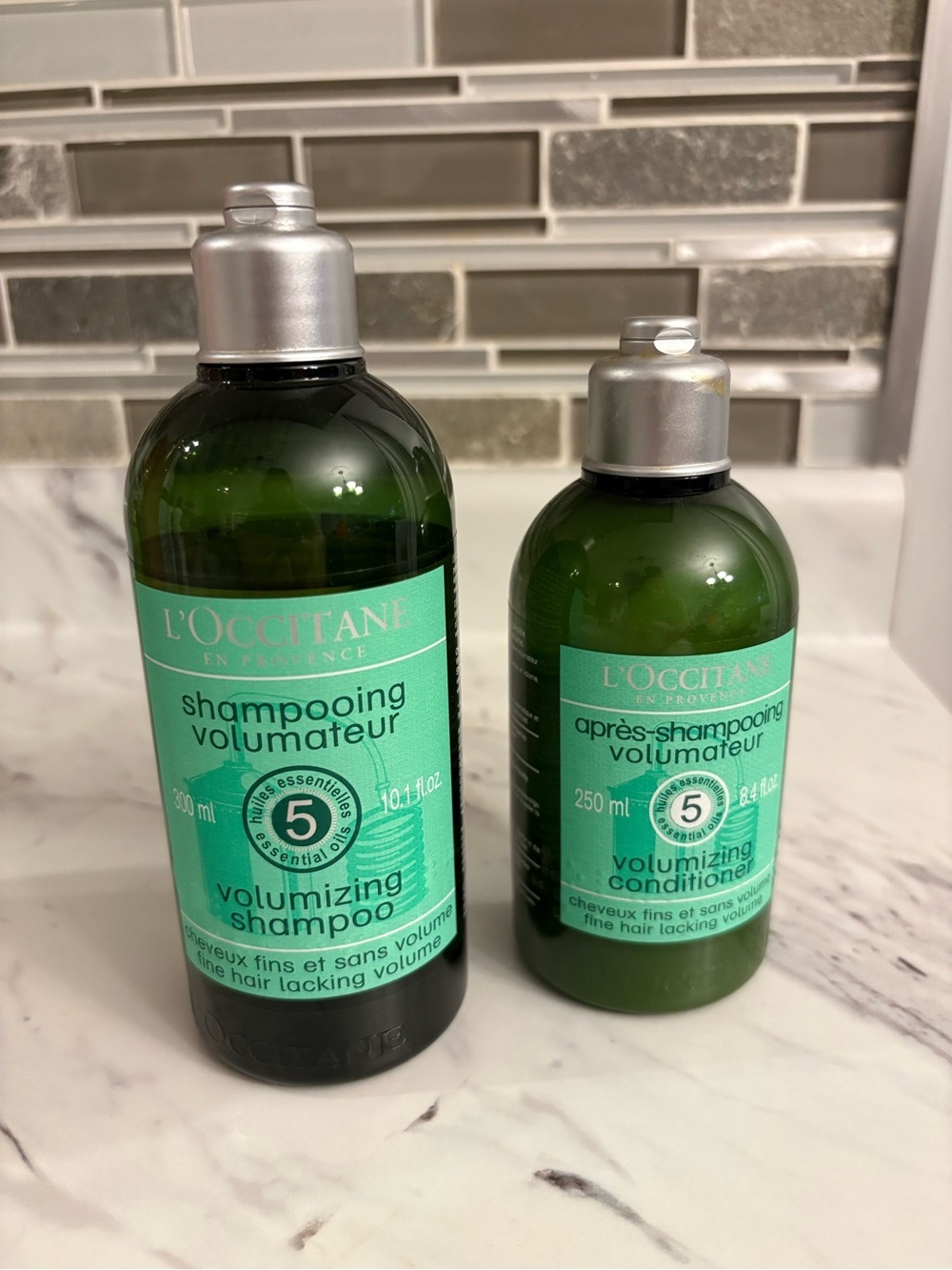 L'occitane Aromachologie Volumizing  Shampoo & Conditioner first formula